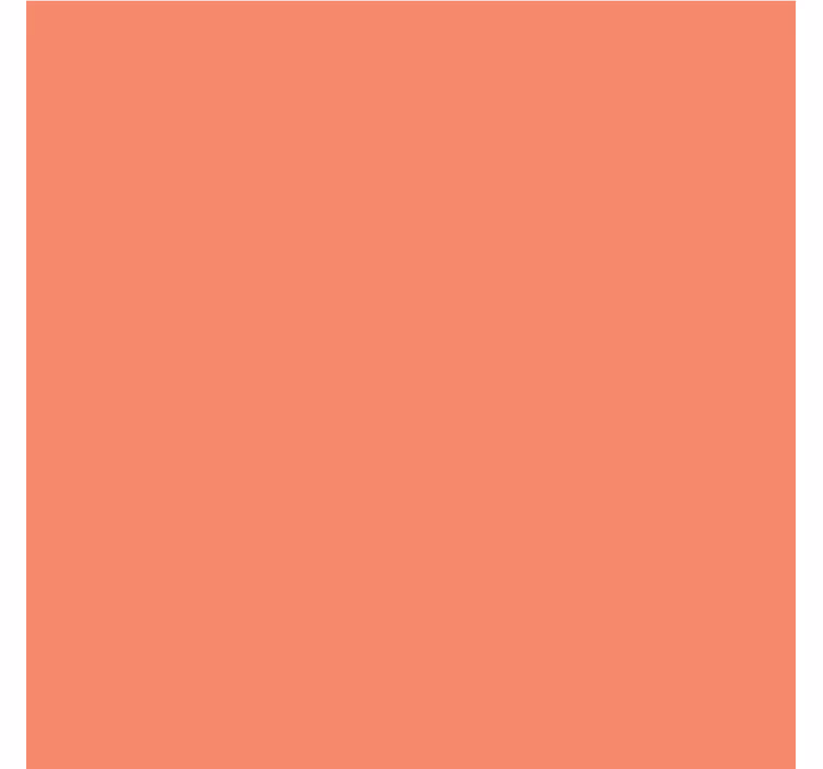 Rollo fenster jugendzimmer quadrat-set living coral - TenStickers