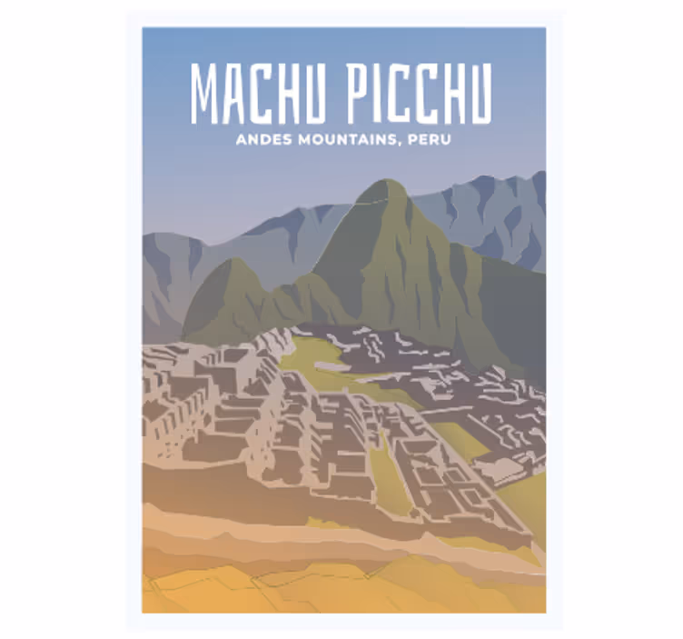 Rollo fenster jugendzimmer machupichu design - TenStickers