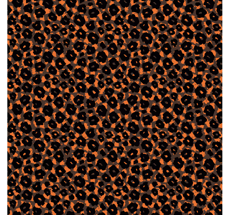 Rollo fenster schwarz kalahari leopardenimitat - TenStickers