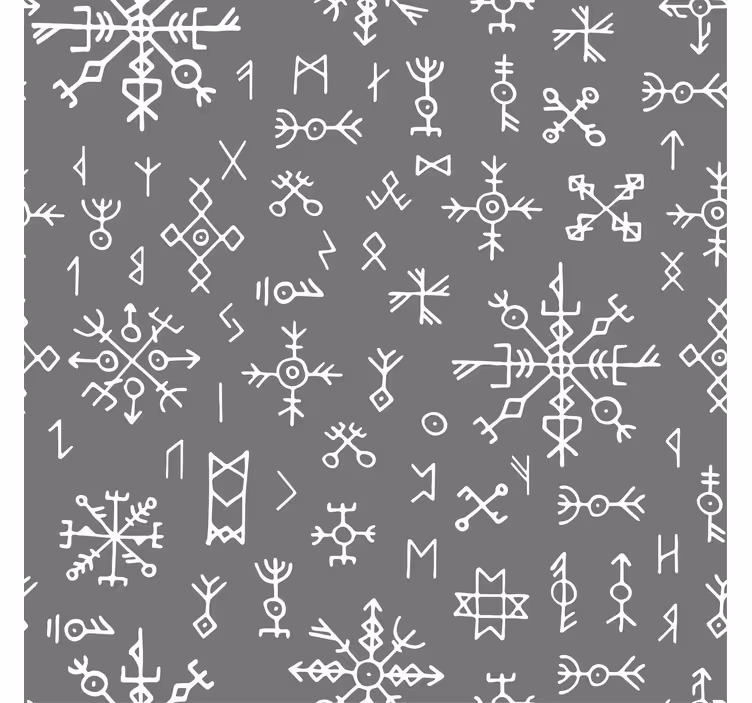 Rollo fenster grau im grauweißem nordischen design - TenStickers