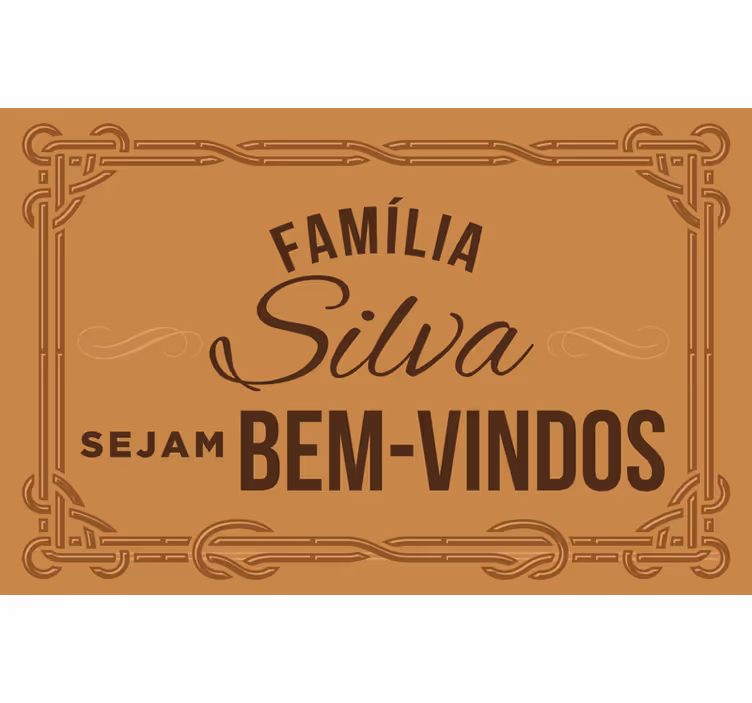 Rollo fenster braun für die ganze familie - TenStickers