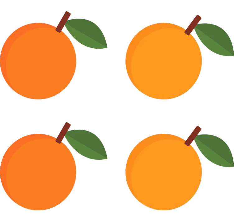 Rollo fenster orange elegante orange aufkleber packung - TenStickers