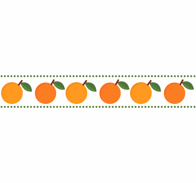 Rollo fenster orange elegantes oranges design - TenStickers
