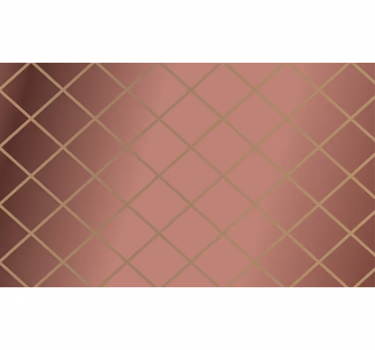 Rollos außen pink mit goldenen diamanten - TenStickers