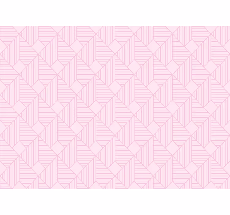 Rollos außen mit pinkem abstraktem geomuster - TenStickers