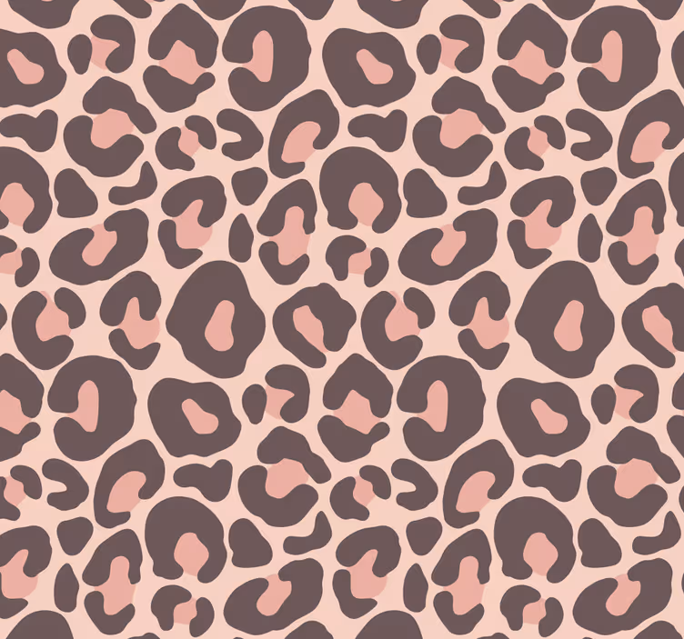 Rollo fenster jugendzimmer in pinkem leopardenmuster - TenStickers