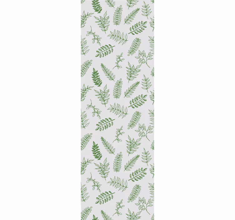 Rollo fenster jugendzimmer mit kranzsilhouetten - TenStickers