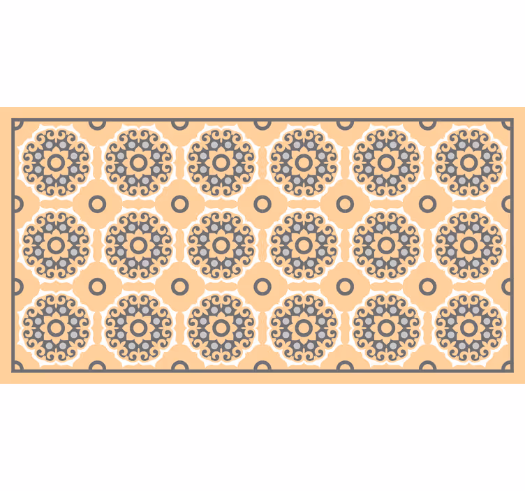 Rollo fenster badezimmer mit beigem und grauem linienmuster - TenStickers