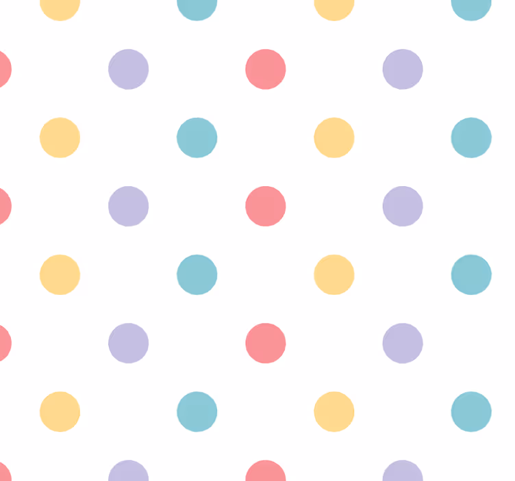 Rollo fenster baby bunte konfetti - TenStickers