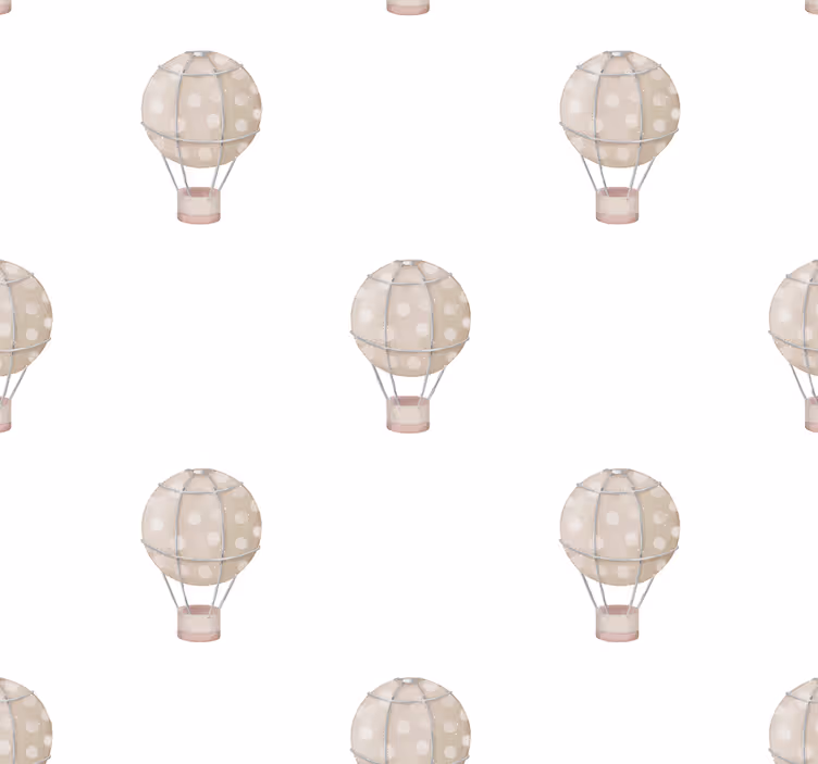 Rollo fenster baby mit grauen ballons - TenStickers