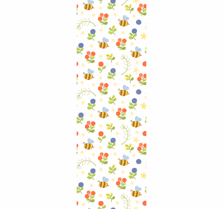 Rollo fenster baby mit süßem bienen design - TenStickers