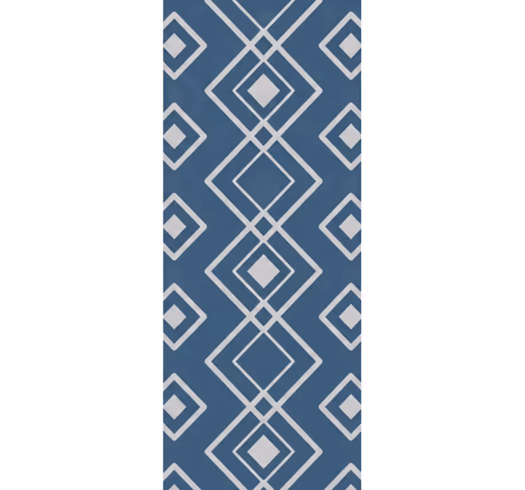 Rollo fenster flur superfresco easy navy geometrisch - TenStickers