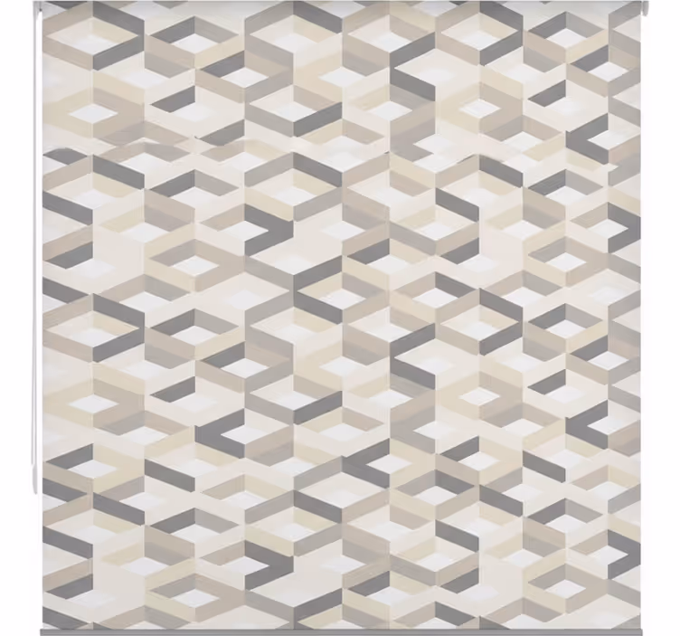 Rollo fenster badezimmer minimalistisch geometrisch - TenStickers