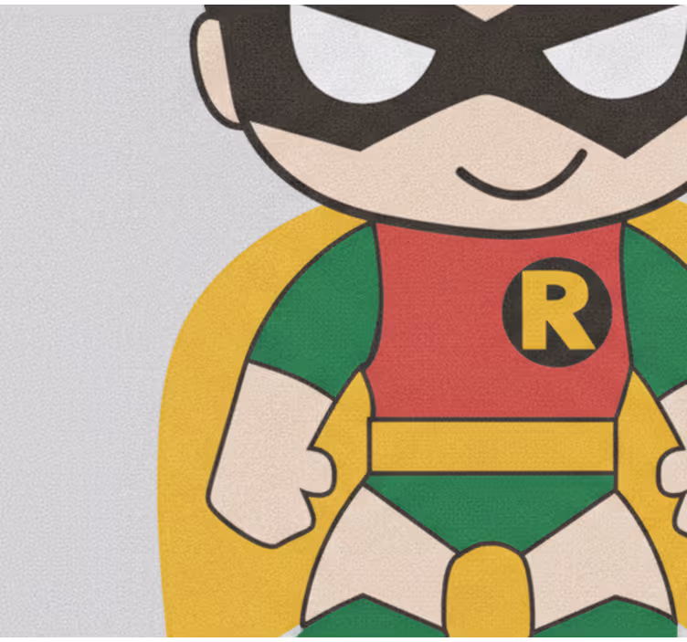 Rollo fenster superhelden robin an bord - TenStickers