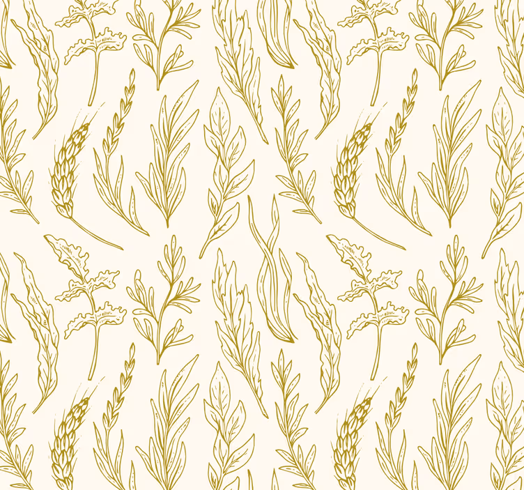 Goldener weizen elegant blind - TenStickers
