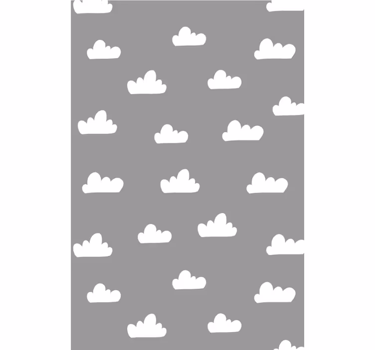 Rollo Fenster Baby bewölkter himmel - TenStickers
