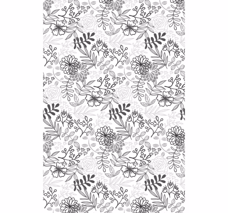 Graue blume küchenblind - TenStickers