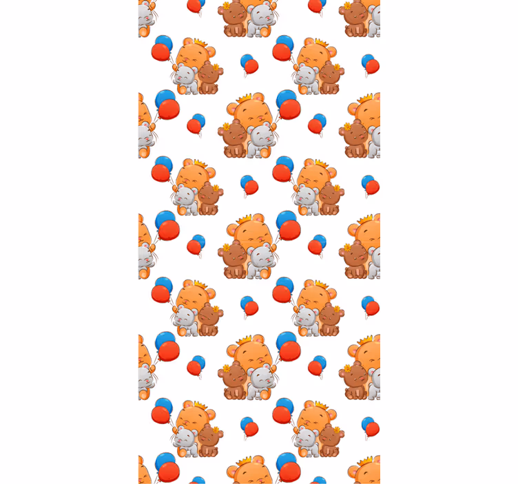 Rollo Fenster Baby freundliches bärenmuster - TenStickers