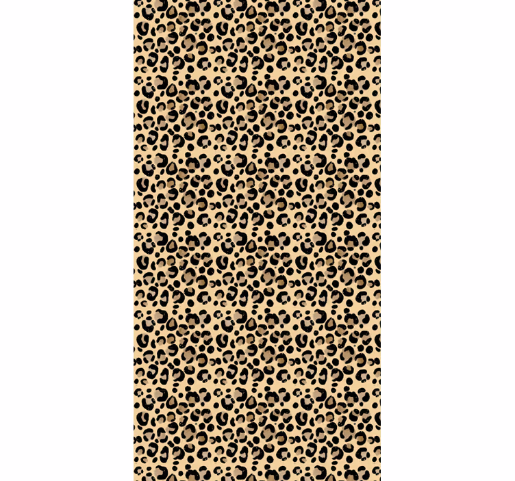 Rollo Fenster Tiermuster leopardenmuster - TenStickers
