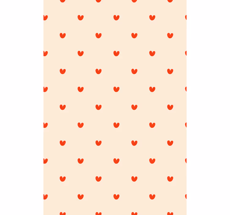 Rollo Fenster romantisch herz muster einfachheit - TenStickers