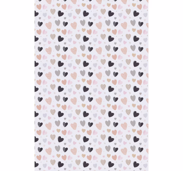 Rollo Fenster romantisch pastellmuster - TenStickers