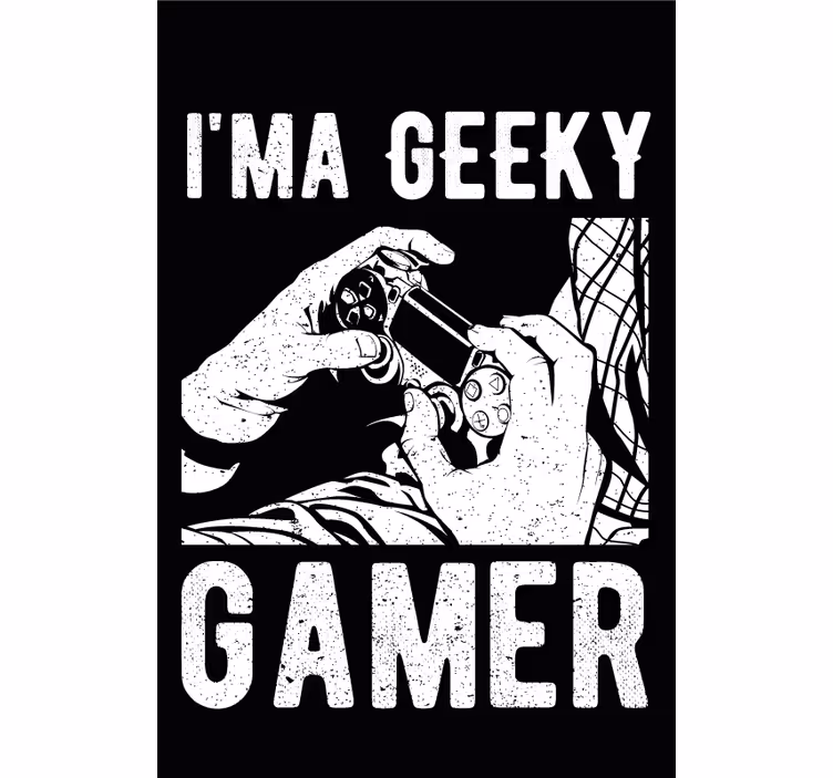 rollo Geeks Geeky gamer - TenStickers