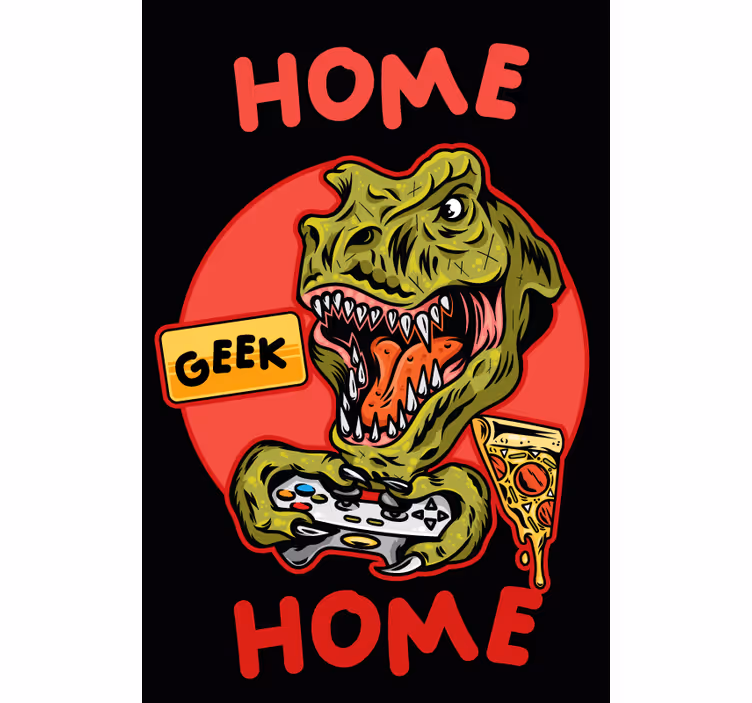 rollo Geeks Home geek home - TenStickers