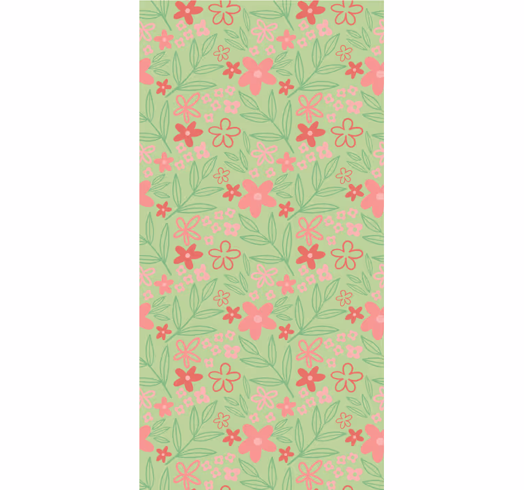 Rollo Fenster Blumen und Pflanzen bezauberndes blumenthema - TenStickers