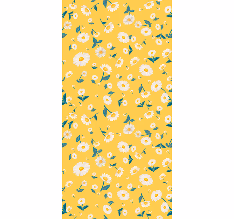 Rollo fenster blumen und pflanzen floral sunny rollo - TenStickers