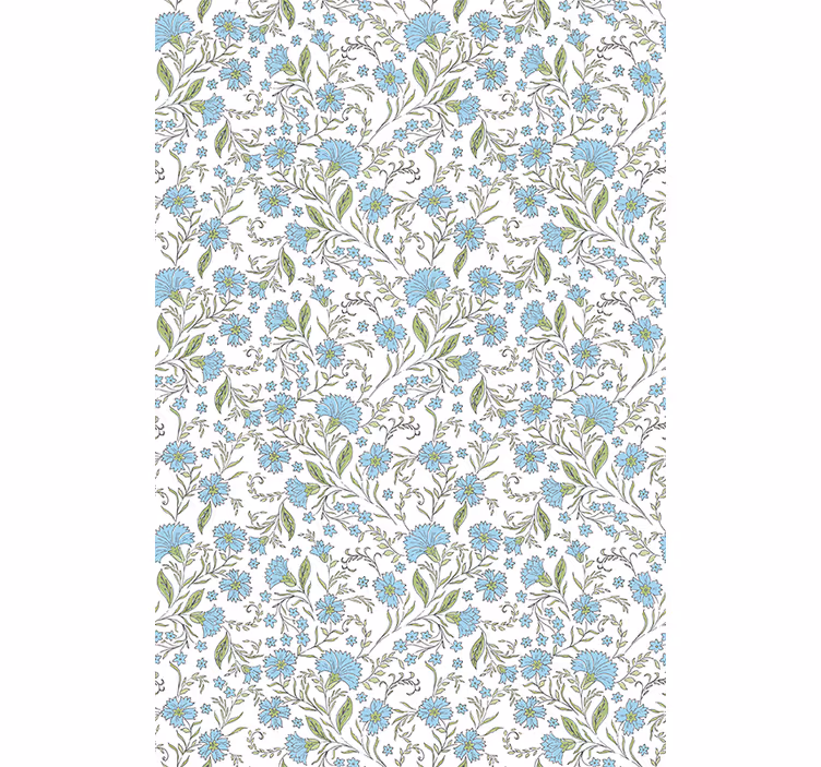 Rollo Fenster Blumen und Pflanzen blumenrankenmuster - TenStickers
