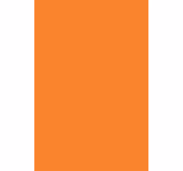 Rollo Fenster mit Muster warmer orangeton - TenStickers
