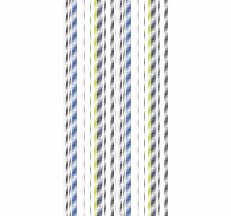 Fenster Rollo Modern gestreiftes naturmuster - TenStickers