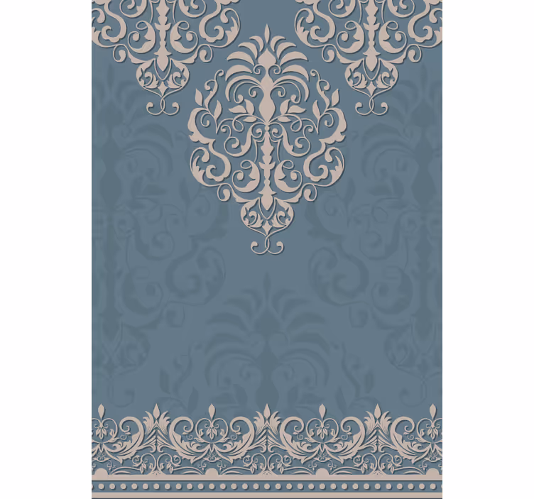 Rollo fenster elegant zeitloses damask-motiv - TenStickers