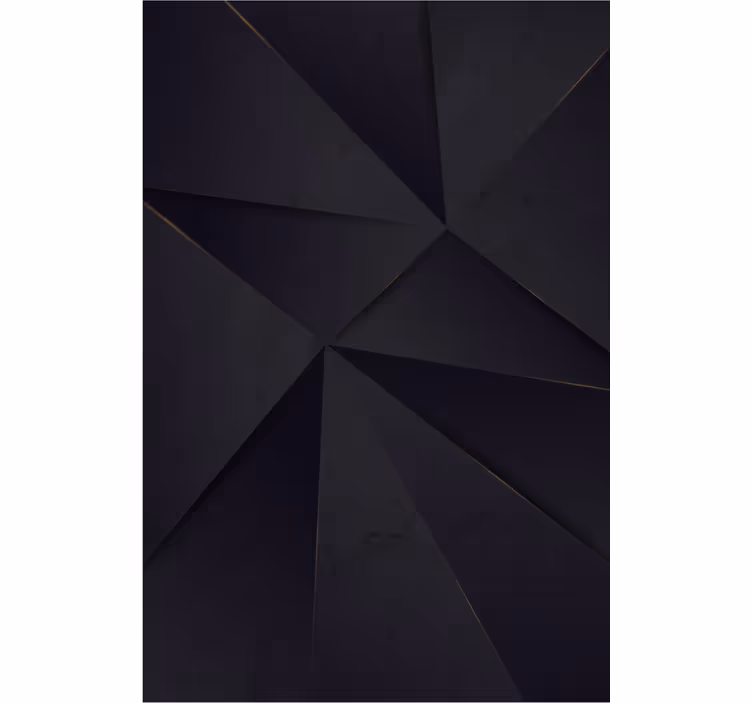 Rollo Fenster mit Muster geometrische schwarze motive - TenStickers