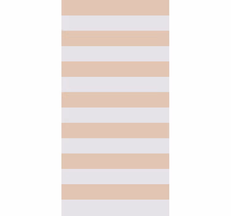 Rollo Fenster elegant Sandfarbene Streifen - TenStickers