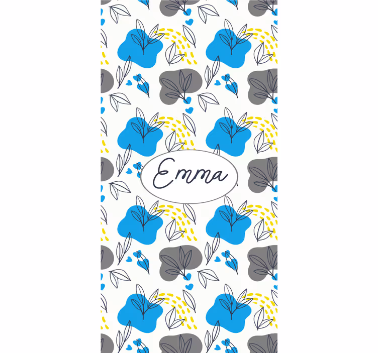 Rollo fenster blumen und pflanzen nach wunsch - TenStickers