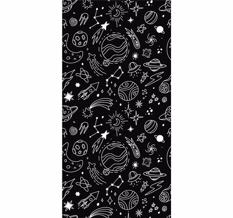 Gamer rollo thema weltraumforschung - TenStickers
