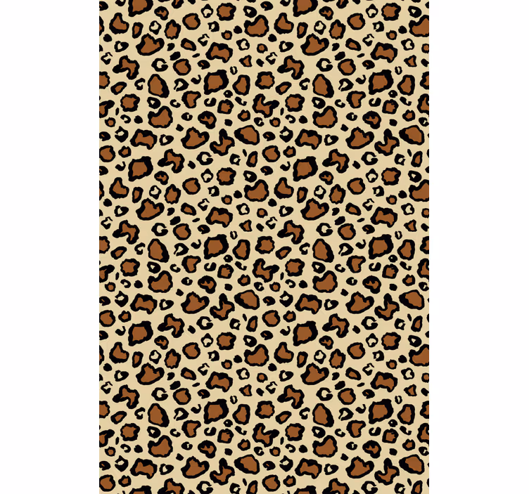 Rollo fenster tiere im leopardenflecken-muster - TenStickers