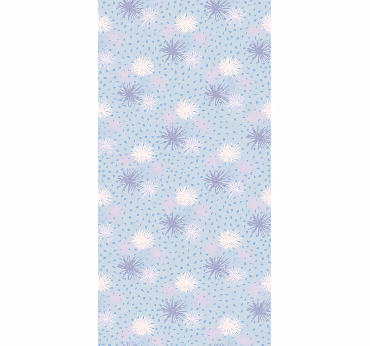 Rollo Fenster Blumen und Pflanzen blumenmuster - TenStickers