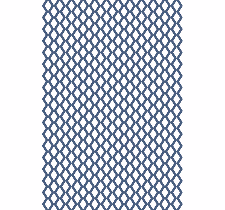 Rollo Fenster mit Muster geometrisches gittermuster - TenStickers