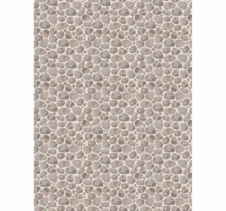 Rollo fenster mit muster stein kiesel design - TenStickers