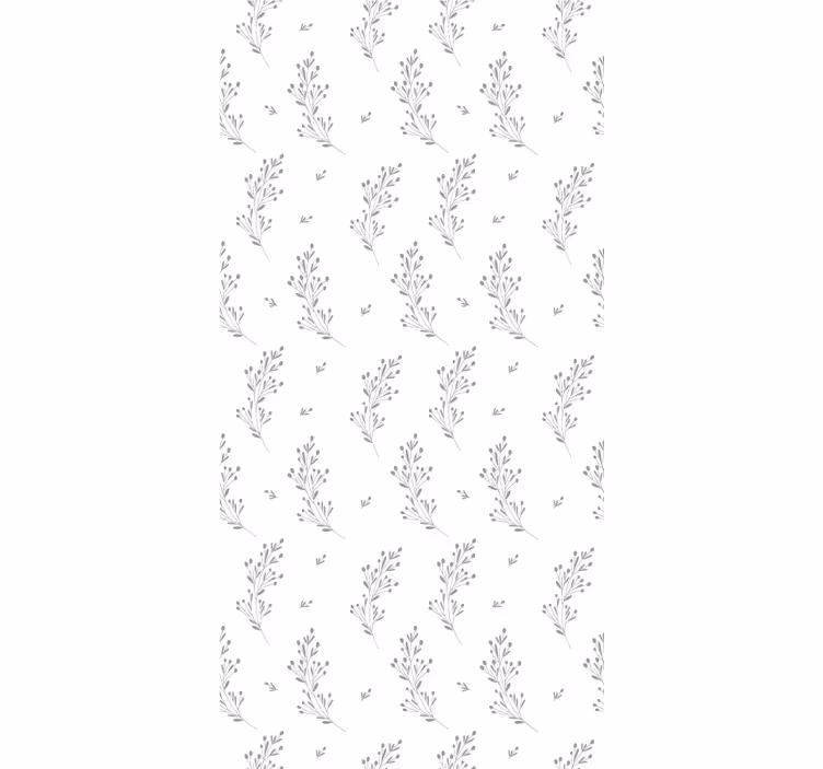 Blumen Rollo dezentes blütenmotiv - TenStickers
