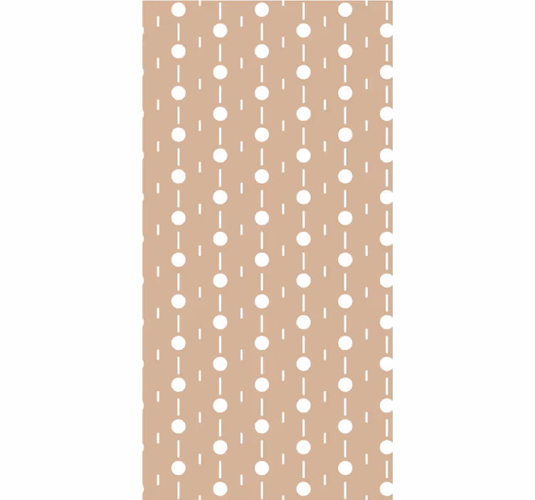 Rollo Fenster mit Muster geometrisches punktmuster - TenStickers