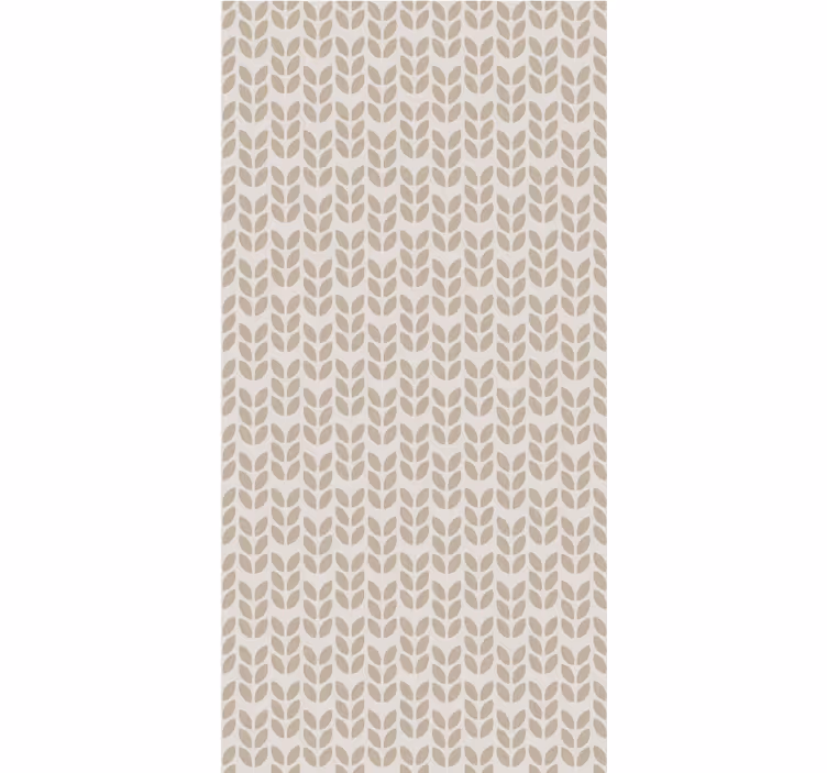 Rollo fenster blumen und pflanzen mit blattmuster - TenStickers