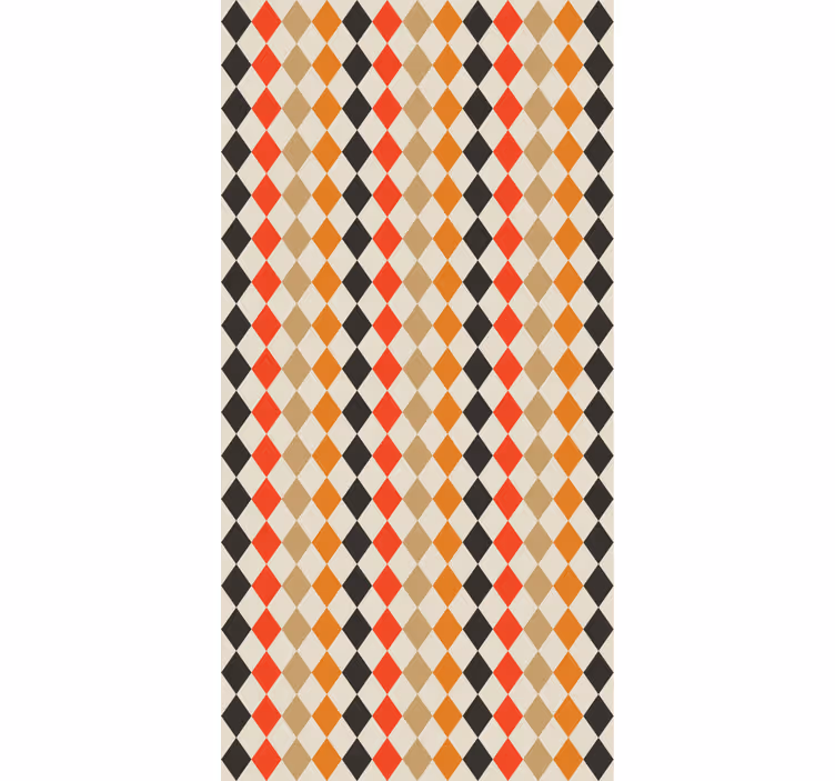 Fenster Rollo Modern diamantform-thema - TenStickers