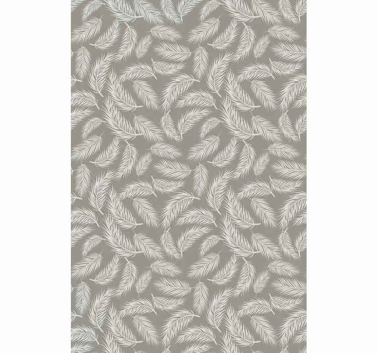 Rollo fenster blumen und pflanzen im blattmuster design - TenStickers