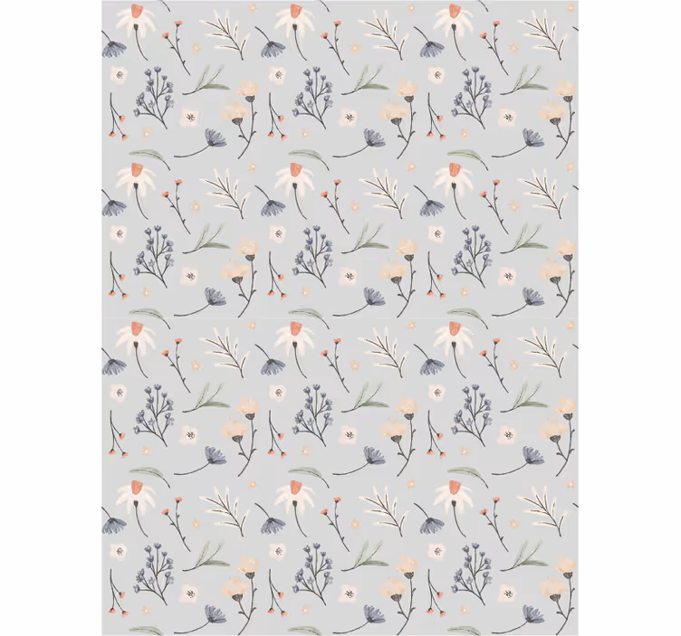 Rollo Fenster Blumen empfindliche elemente - TenStickers