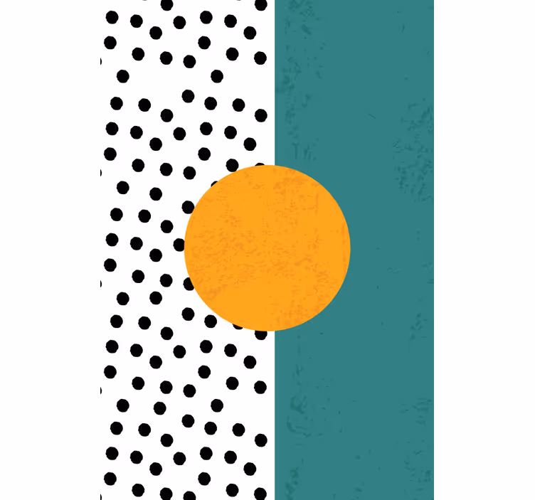 Fenster Rollo Modern modernes punktdesign - TenStickers