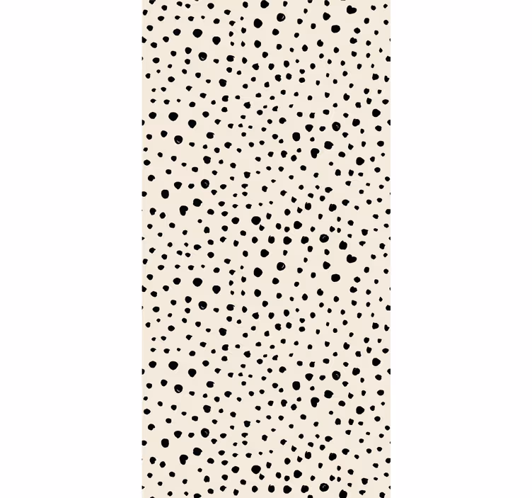 Rollo fenster mit muster im gepunkteten design - TenStickers