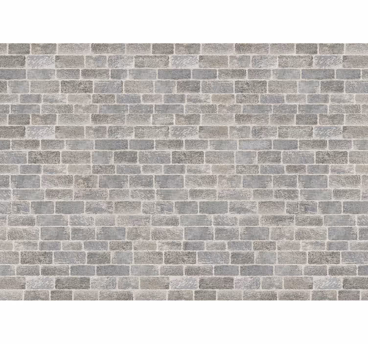 Rollo Fenster mit Muster steinmauermuster - TenStickers